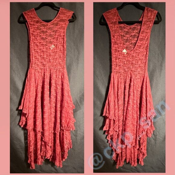 Free People French Courtship Slip Dress Sz S - Picture 6 of 16